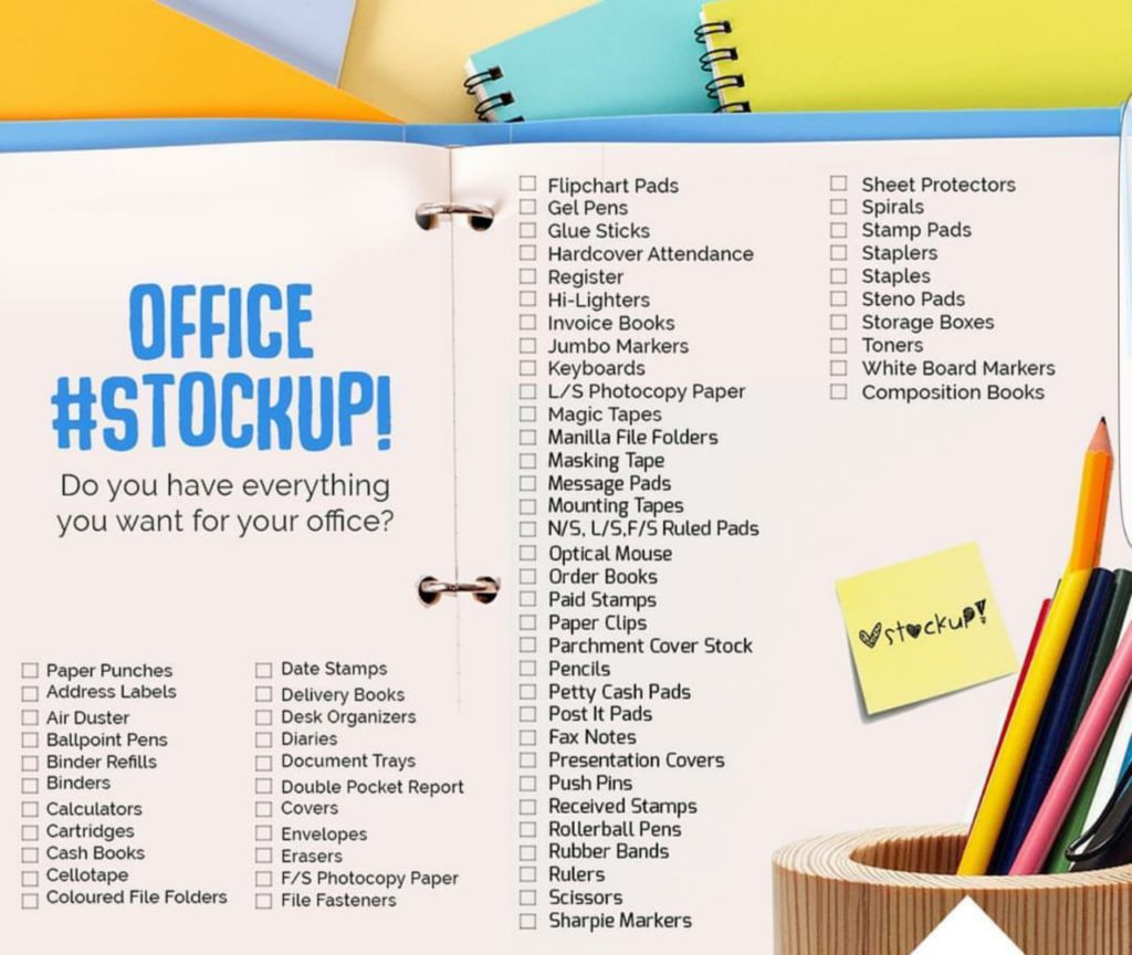 office Stationary add